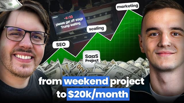 He Built a $20K/Month SaaS From a Weekend Project (No BS Guide)