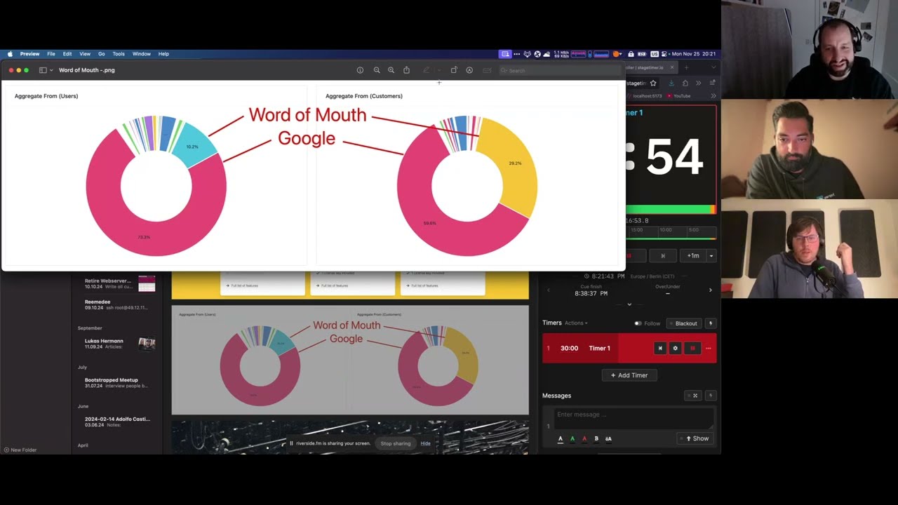 Founder Talks: Lukas Hermann von stagetimer.io