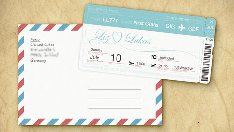 Our wedding invatation card